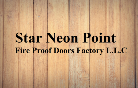 Star Neon Point Fire Proof Doors Factory L.L.C